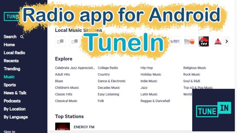 TuneIn Internet Radio