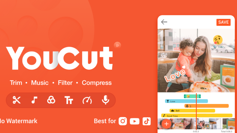Youcut Apk Download – Best Video Editor No Watermark