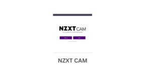 NZXT CAM mainm image
