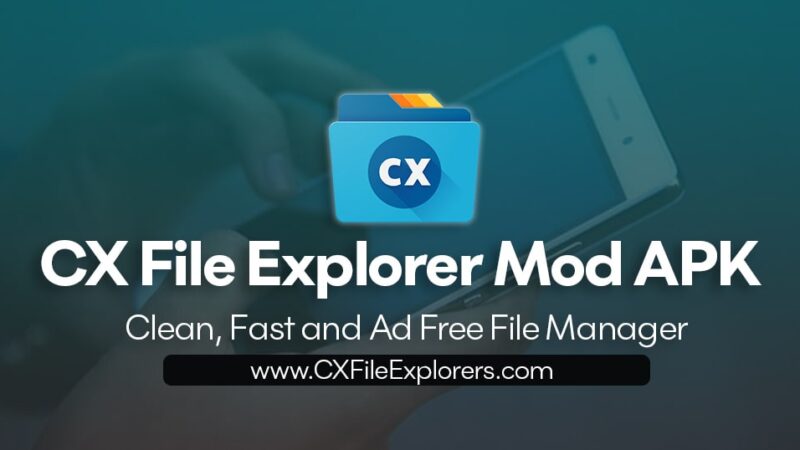 Cx File Explorer Mod APK – Clean, Fast and Ad-Free File Manager
