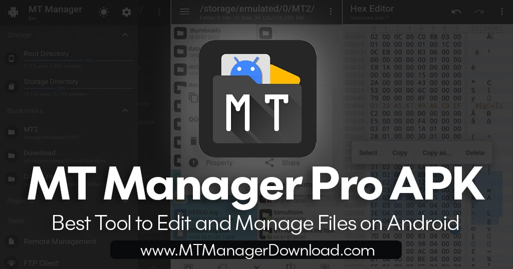 MT Manager Pro APK – Best Tool to Edit and Manage Files on Android